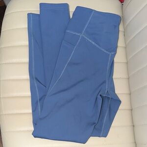 Blue Athletic Leggings